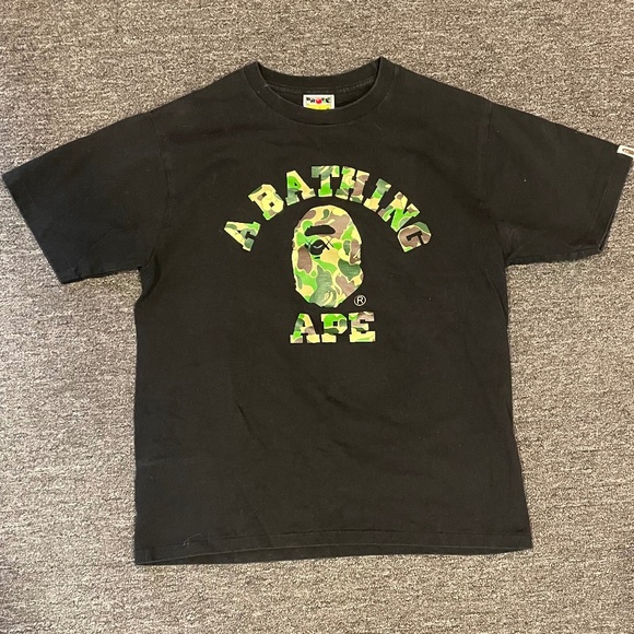 BAPE Other - BAPE 1st.Camo college Tee